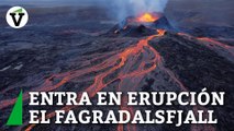 Entra en erupción el volcán Fagradalsfjall en Islandia