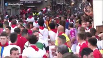 Tres heridos en el sexto encierro de San Fermín