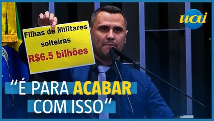 Cleitinho pede a Lula fim da pensão para filha de militares