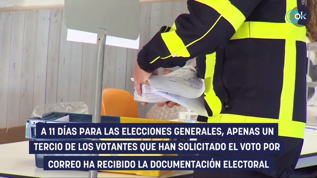 Retrasos en el voto por correo: sólo un tercio de los 2,2 millones de votantes ha recibido la papeleta