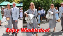 Loved-up Zara and Mike Tindall enjoy day at Wimbledon as they continue fun filled summer