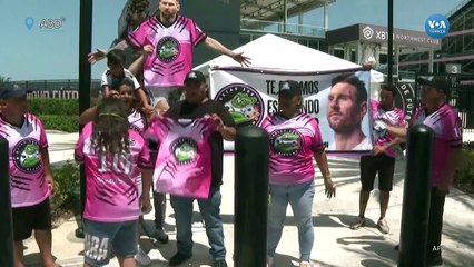 Messi Inter Miami futbol takımı için South Beach’e geldi