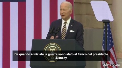 Biden da Vilnius: "Il nostro impegno per l'Ucraina non vaciller?"
