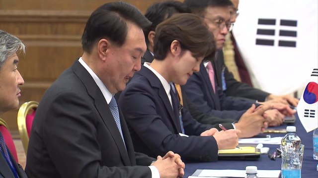 尹-기시다 한일정상회담... 北 ICBM 도발 규탄, 긴밀히 협력 / YTN