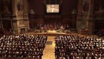 Art students chant ‘pay your workers’ during University of Edinburgh graduation ceremony