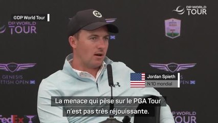 LIV/PGA - Spieth sur la menace d'une fusion des circuits : "Pas très réjouissant"