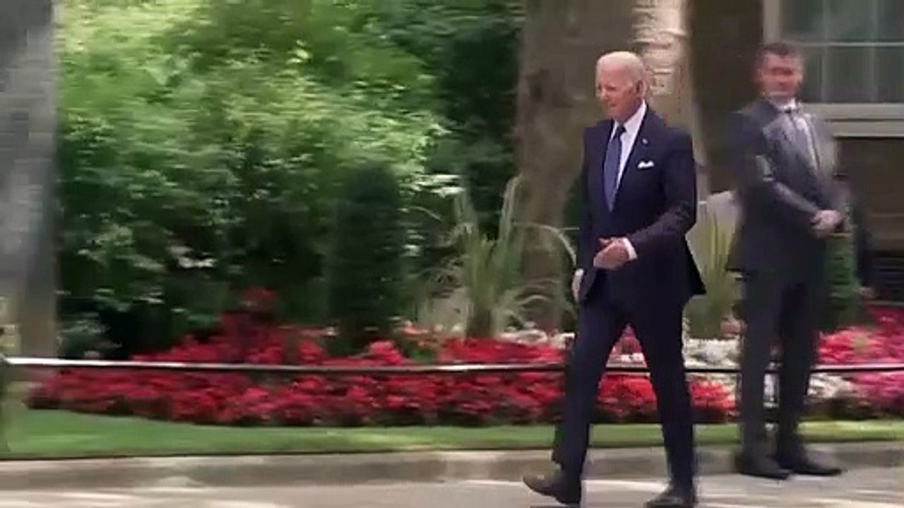 Le détail de la Turquie dans le papier à lettres de Biden, rencontrant le Premier ministre britannique Sunak, a été pris dans l'objectif.