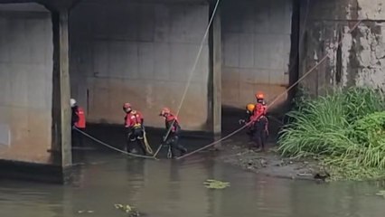 집중호우 부산 하천 실종 60대 사흘째 수색 이어져 / YTN
