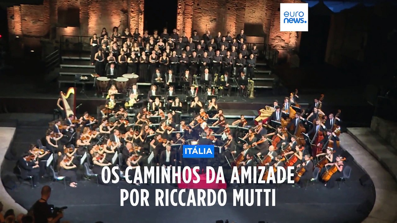 Pompeia e Jerash unidas pelos Caminhos da Amizade do maestro Riccardo Muti