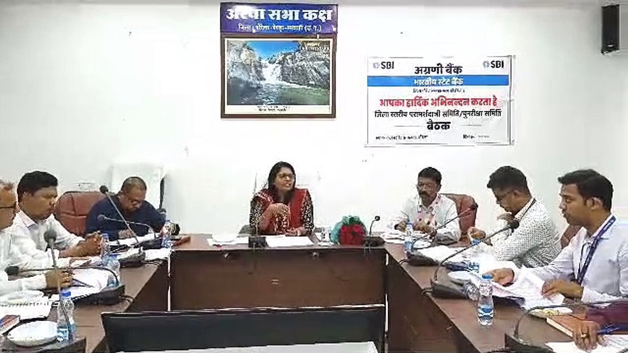 कलेक्टर ने की ऋण प्रकरणों की बैंकवार समीक्षा, ज्यादा से ज्यादा लोगों को लाभ दिलाने के निर्देश