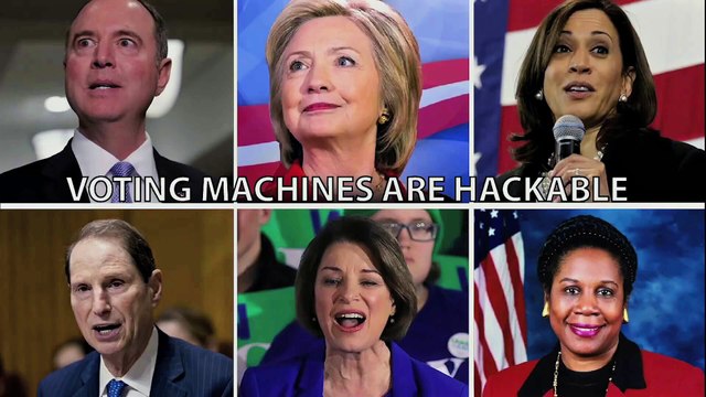 Democrats that said Voting Machines can be Rigged & Hacked before 2020 Election