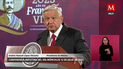 "Él es ultraconservador" AMLO se lanza contra Felipe Calderón y conservadores