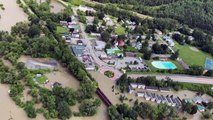 Evacuaciones en el noreste de EEUU por inundaciones 