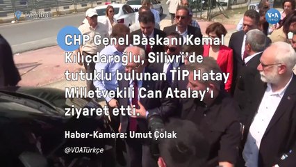 CHP lideri Kılıçdaroğlu Can Atalay’ı ziyaret etti