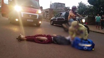 Siate atende acidente de trânsito no Interlagos