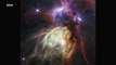NASA celebrates Webb telescope anniversary with close-up of stellar birth