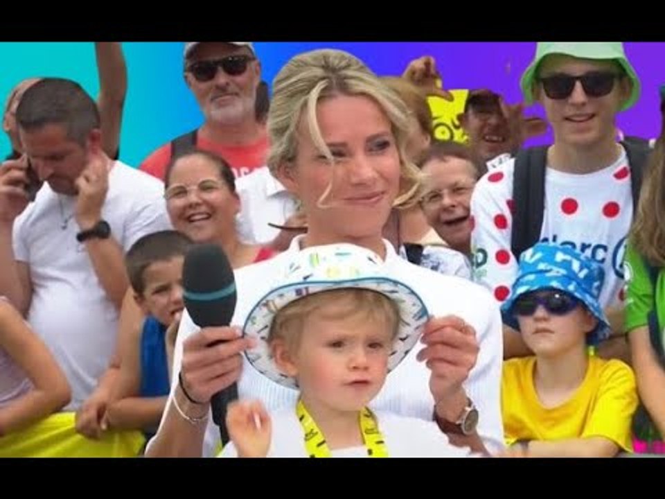 La Première Apparition de Nino, le Fils de Marion Rousse, sur le Plateau du Tour de France