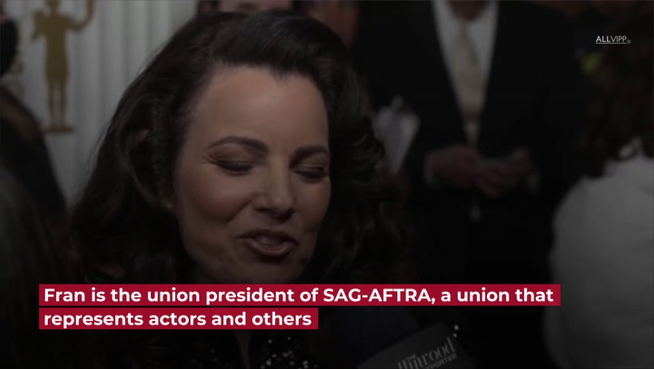 Criticism For 'The Nanny' Star Fran Drescher: Partying Instead Of Striking