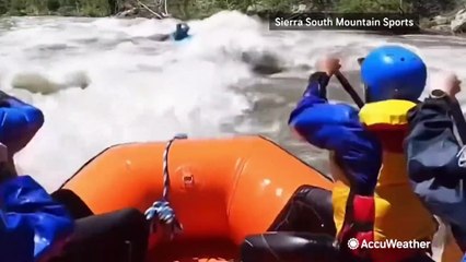 Rivers raging at dangerous levels across the West