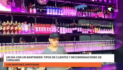 #UnDíaCon | Los misterios detrás de la barra: Conocé el trabajo en la noche misionera de la mano de un bartender