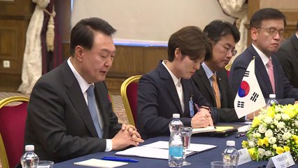 尹 "오염수 점검에 우리 전문가"...기시다 "문제 생기면 중단" / YTN