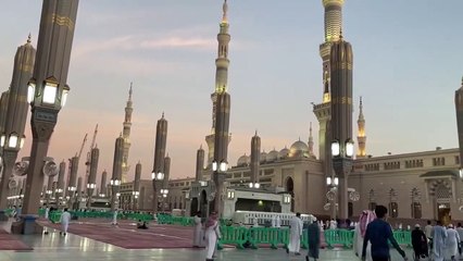 adzan magrib MADINAH | Masjid nabawi Madina Sharif