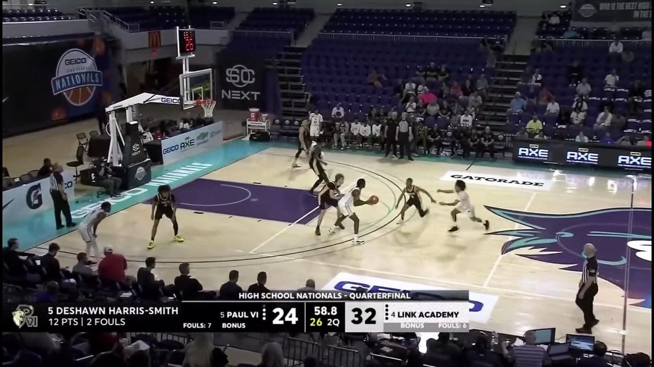 Indiana Basketball 2024 Recruiting Target Patrick Ngongba II Shot Blocking Highlights