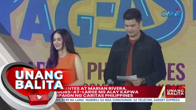 Dingdong Dantes at Marian Rivera, mga ambassador-at-large ng Alay Kapwa Fund Campaign ng Caritas Philippines | UB