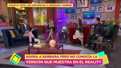 ¡Violeta Isfel dice que NO RECONOCE a Bárbara Torres por polémica en reality!
