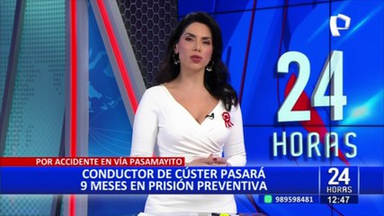 PJ ordena 9 meses de prisión preventiva para chofer implicado en accidente de Pasamayito