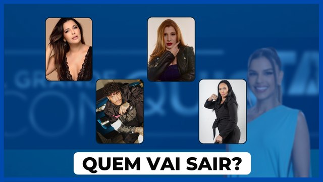 ENQUETE A GRANDE CONQUISTA: QUEM DEVE FICAR GIULA, GYSELLE, MURILO OU SANDRA?