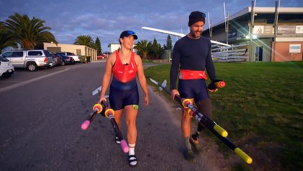 Australian rowing mixed double skull crew ready for Paris