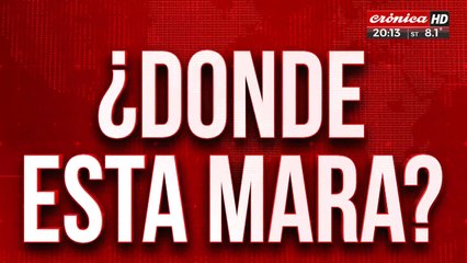 ¿Donde está Mara? Fue a la escuela y nunca volvió