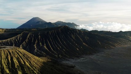 Drone Footage Of Mountain And Hills Natural Landscape