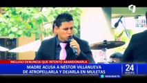 Néstor Villanueva provoca accidente hace dos meses y deja en muletas a víctima de atropello