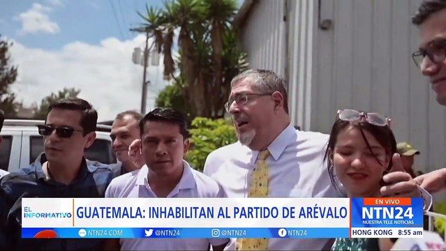 Juzgado ordena inhabilitar al partido Semilla del candidato a la presidencia de Bernardo Arévalo en Guatemala