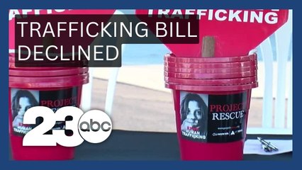 CA legislative bill to increase human trafficking penalties fails to advance