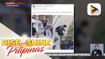 Guwardiya na nag-viral sa social media matapos maghagis ng tuta mula sa isang footbridge, umani ng batikos