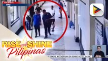 Pagtalon sa bintana ng Manila City Hall ng suspect sa pagpapaputok ng baril sa Maynila, huli sa CCTV