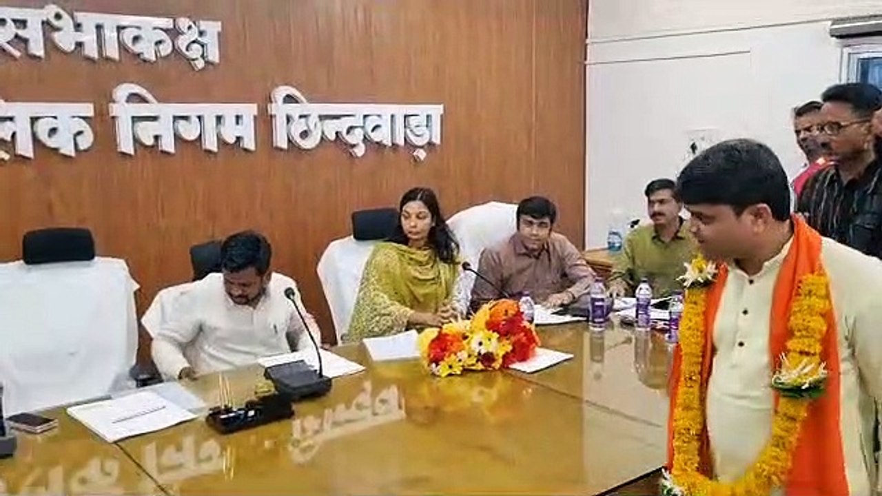 New councilor Sandeep Chauhan took oath