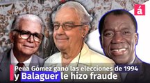 John Graham revela Peña Gómez ganó las elecciones de 1994 y Balaguer le hizo fraude
