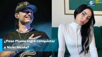 ¿Posible romance? Captan a Nicki Nicole y Peso Pluma paseando en Disneyland