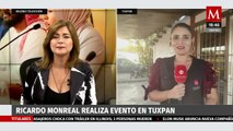 Ricardo Monreal realiza gira por municipios de Veracruz