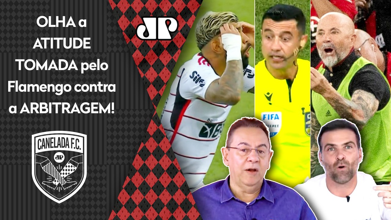 "É INFORMAÇÃO! O Flamengo TOMOU UMA DECISÃO contra a ARBITRAGEM! Os jogadores e o Sampaoli VÃO..."