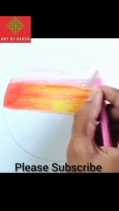 Beautiful Circle Drawing with pencil colour #drawing #trending #art #viral