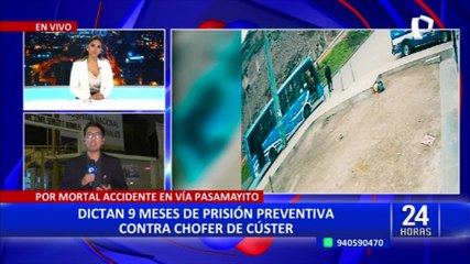 Pasamayito: nueve meses de prisión preventiva contra conductor que provocó accidente