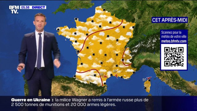 Un temps calme et ensoleillé sur le pays ce jeudi, les Alpes-Maritimes en vigilance orange canicule