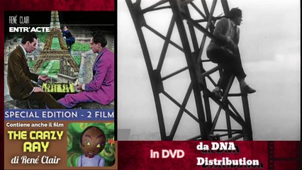 ENTR'ACTE (Intermezzo, 1924) + THE CRAZY RAY (Parigi che dorme, 1923) - 2 Film (Dvd)