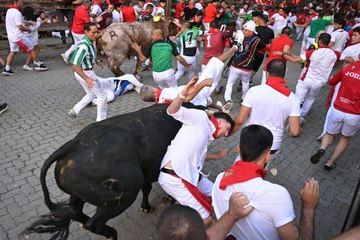 Revive el accidentado 7º encierro con los Victoriano del Río