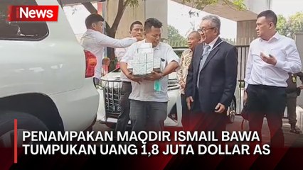 Penuhi Panggilan Kejagung Hari Ini, Maqdir Ismail Bawa Tumpukan Uang 1,8 Juta Dollar AS